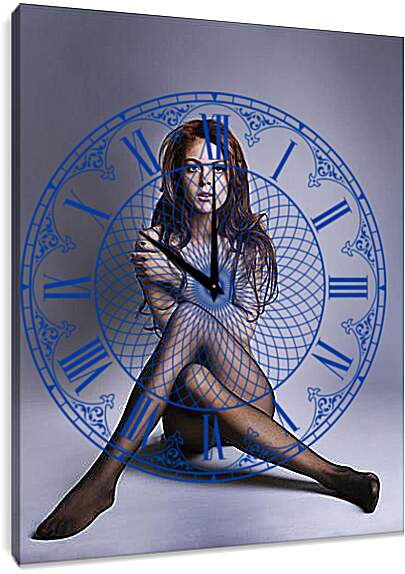 Часы картина - Lindsay Lohan - Линдси Лохан
