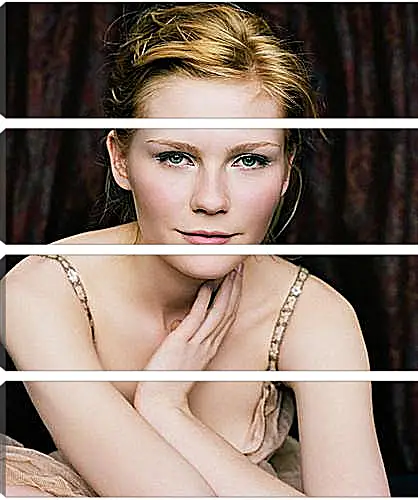 Модульная картина - Kirsten Dunst - Кирстен Данст
