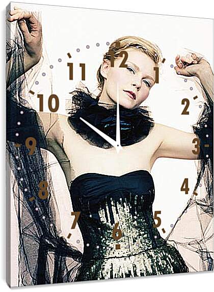 Часы картина - Kirsten Dunst - Кирстен Данст
