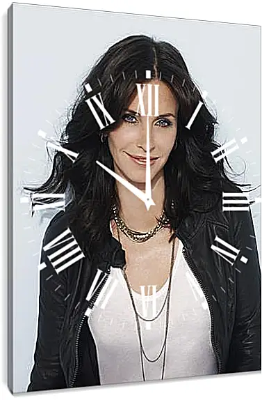 Часы картина - Courteney Cox - Кортни Кокс
