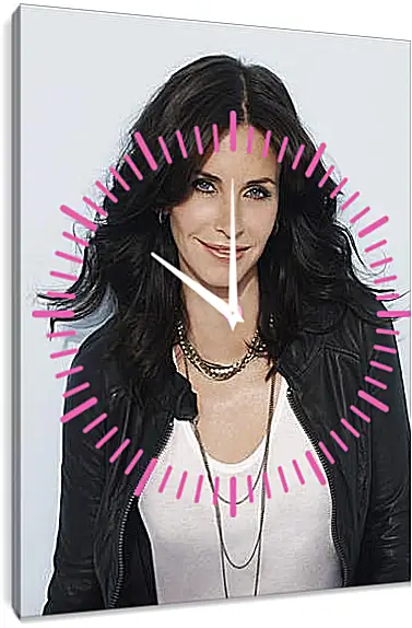 Часы картина - Courteney Cox - Кортни Кокс
