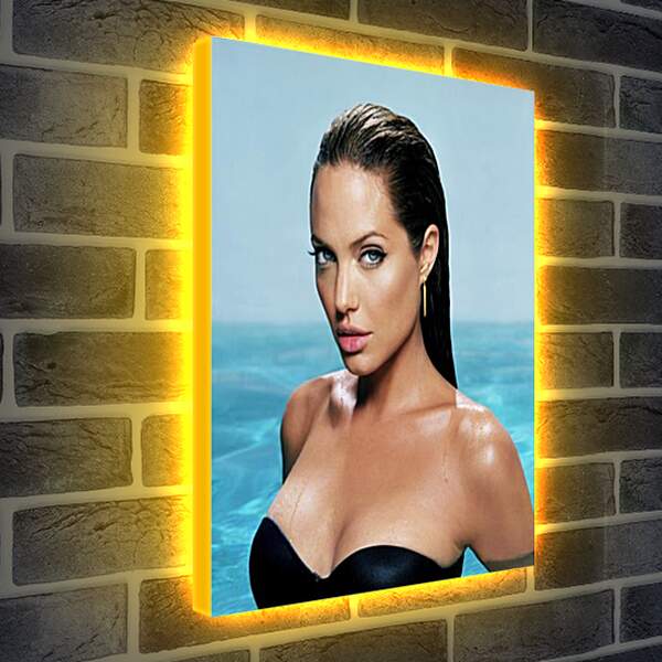 Лайтбокс световая панель - Angelina Jolie - Анджелина Джоли
