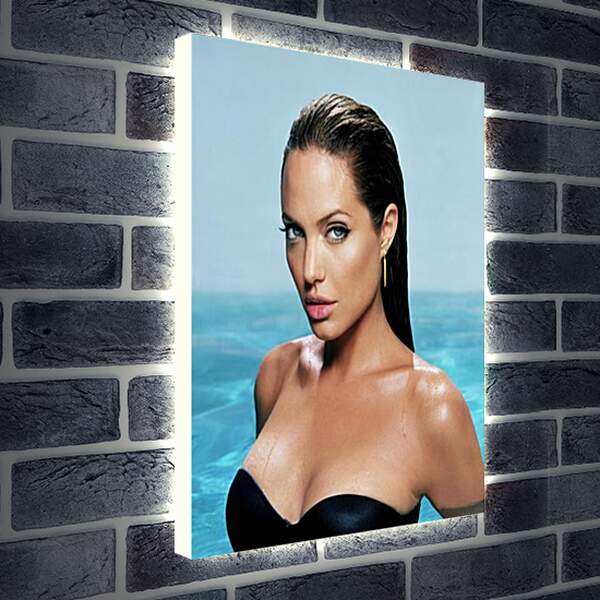 Лайтбокс световая панель - Angelina Jolie - Анджелина Джоли
