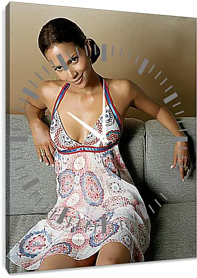 Часы картина - Halle Berry - Холли Берри
