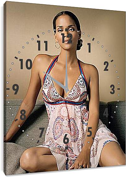 Часы картина - Halle Berry - Холли Берри

