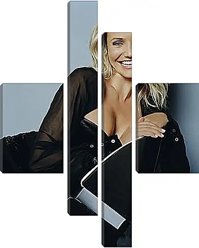 Модульная картина - Cameron Diaz - Кэмерон Диаз
