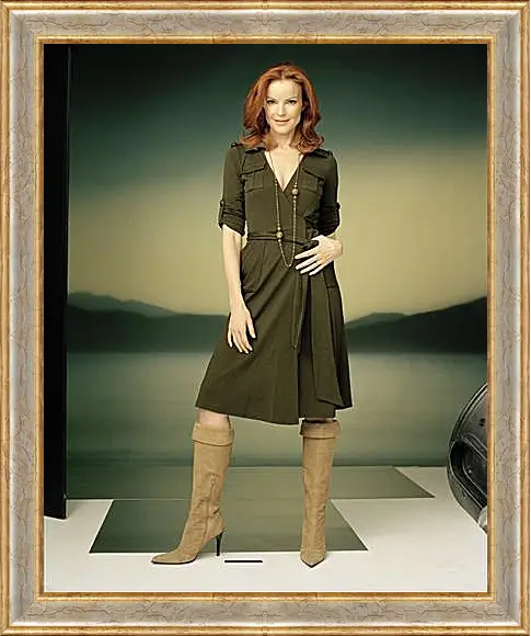 Картина в раме - Marcia Cross - Марсия Кросс
