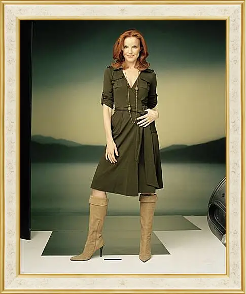 Картина в раме - Marcia Cross - Марсия Кросс
