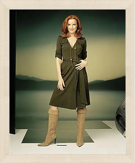 Картина в раме - Marcia Cross - Марсия Кросс
