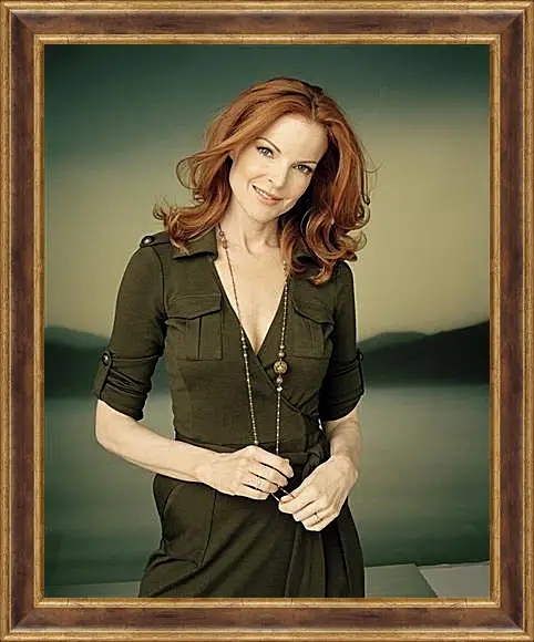 Картина в раме - Marcia Cross - Марсия Кросс
