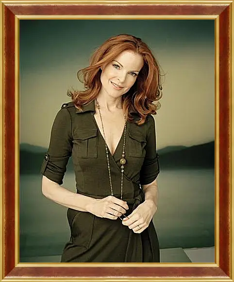 Картина в раме - Marcia Cross - Марсия Кросс
