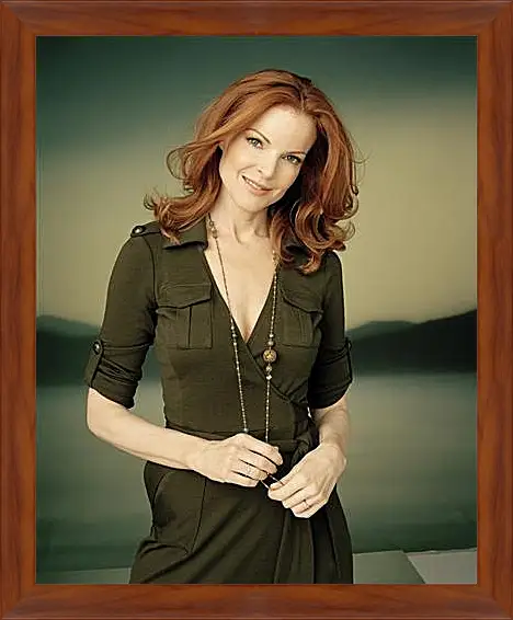 Картина в раме - Marcia Cross - Марсия Кросс
