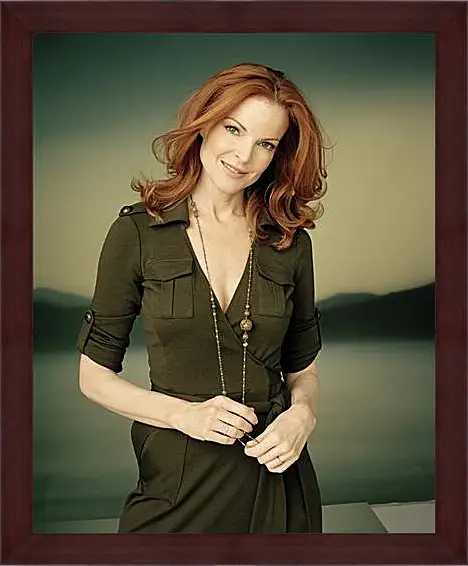 Картина в раме - Marcia Cross - Марсия Кросс
