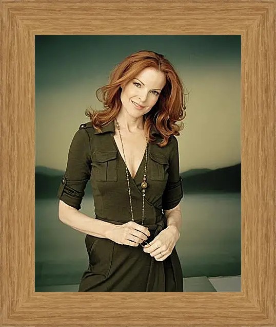 Картина в раме - Marcia Cross - Марсия Кросс
