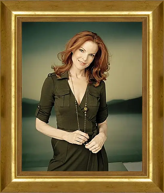 Картина в раме - Marcia Cross - Марсия Кросс
