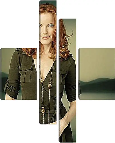 Модульная картина - Marcia Cross - Марсия Кросс
