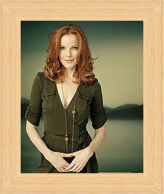 Картина в раме - Marcia Cross - Марсия Кросс
