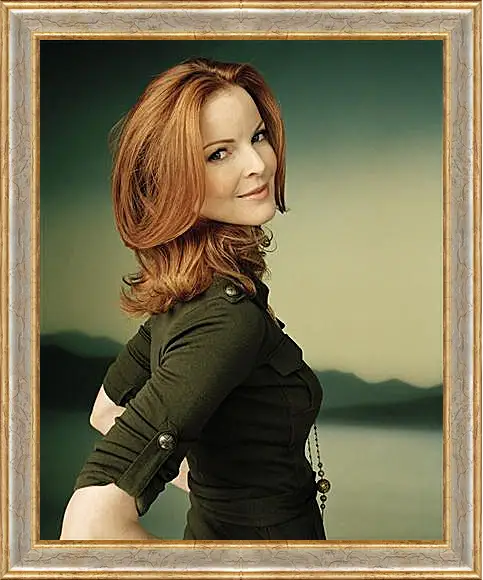 Картина в раме - Marcia Cross - Марсия Кросс
