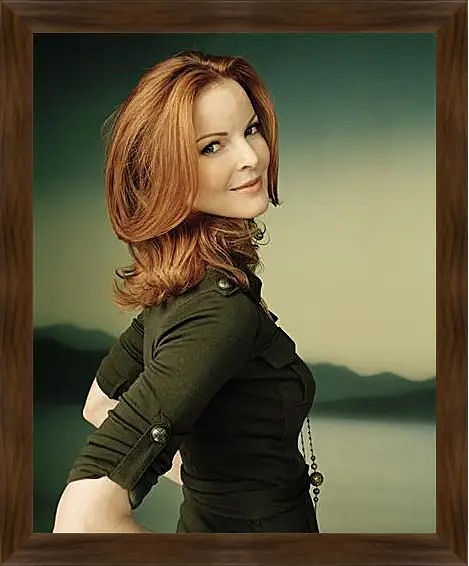 Картина в раме - Marcia Cross - Марсия Кросс
