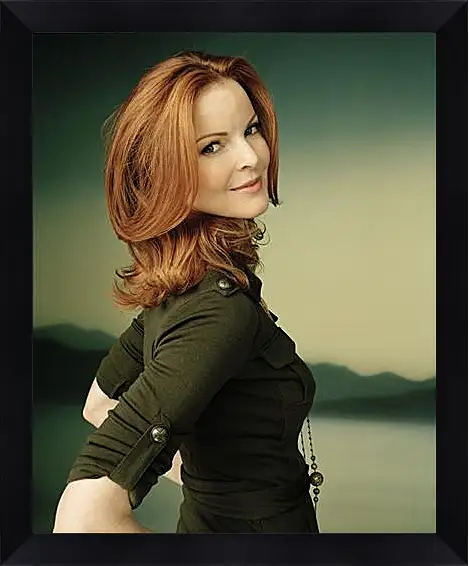 Картина в раме - Marcia Cross - Марсия Кросс
