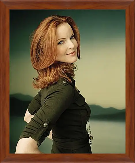 Картина в раме - Marcia Cross - Марсия Кросс
