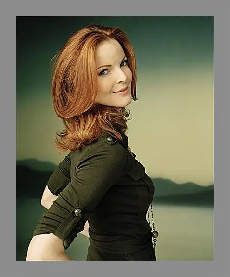 Картина в раме - Marcia Cross - Марсия Кросс
