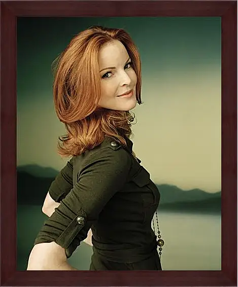 Картина в раме - Marcia Cross - Марсия Кросс
