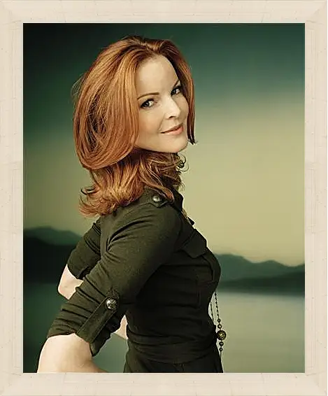 Картина в раме - Marcia Cross - Марсия Кросс
