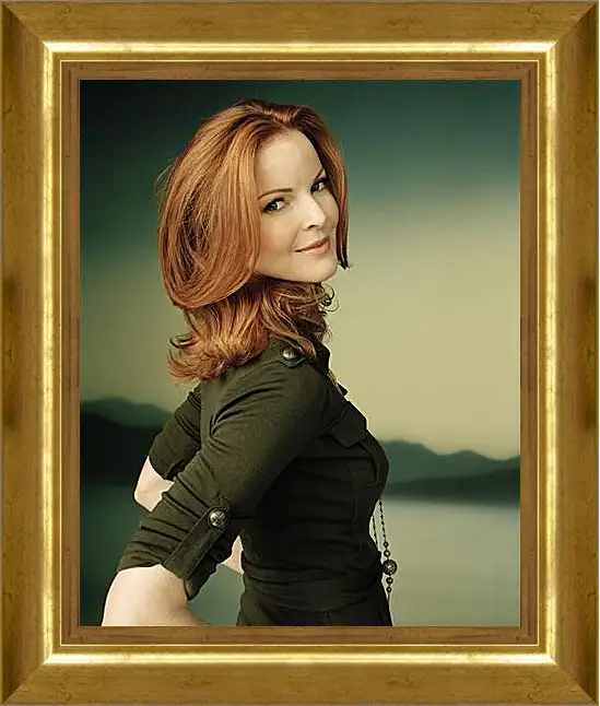 Картина в раме - Marcia Cross - Марсия Кросс
