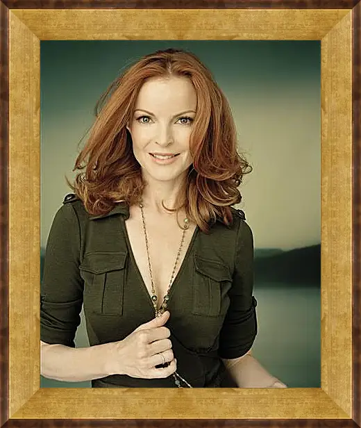 Картина в раме - Marcia Cross - Марсия Кросс
