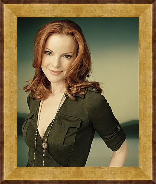 Картина в раме - Marcia Cross - Марсия Кросс
