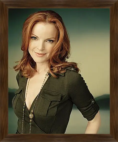 Картина в раме - Marcia Cross - Марсия Кросс
