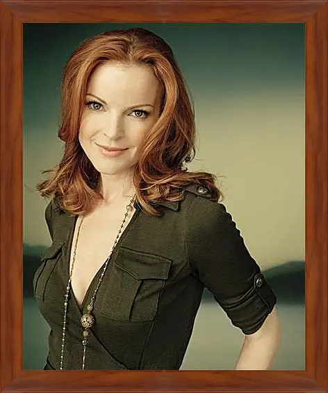 Картина в раме - Marcia Cross - Марсия Кросс
