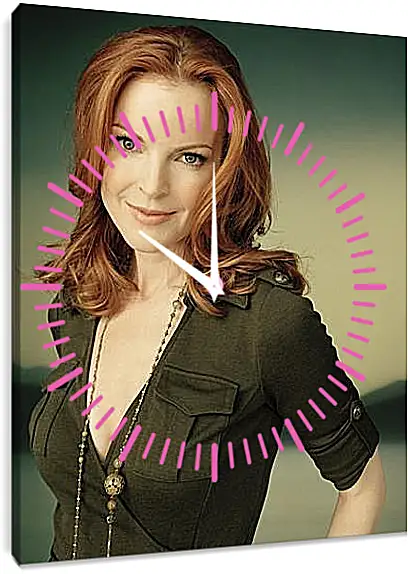 Часы картина - Marcia Cross - Марсия Кросс
