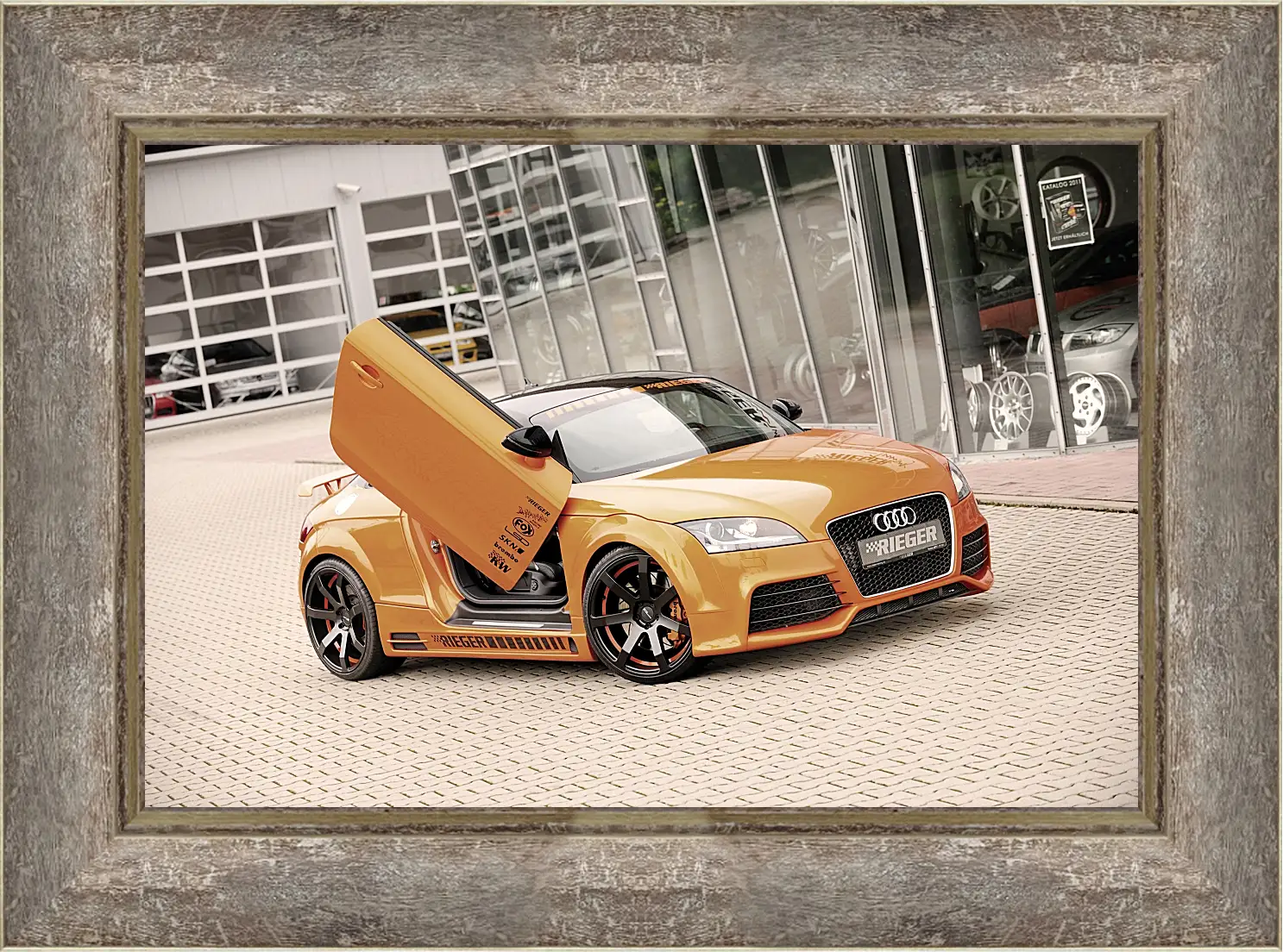 Картина в раме - Audi TT (Ауди ТТ)