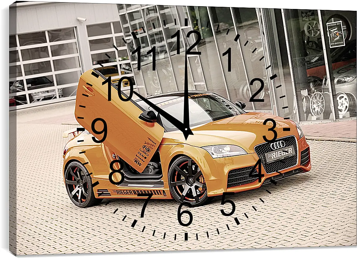 Часы картина - Audi TT (Ауди ТТ)