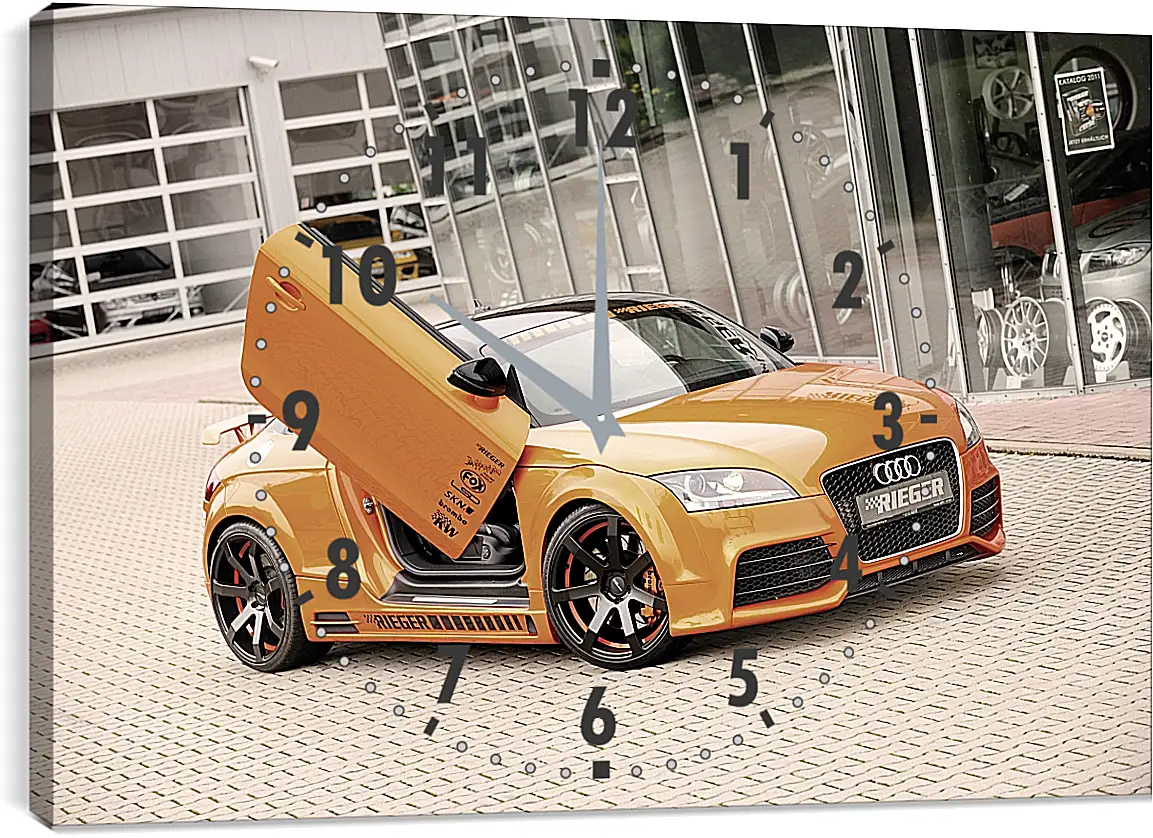 Часы картина - Audi TT (Ауди ТТ)