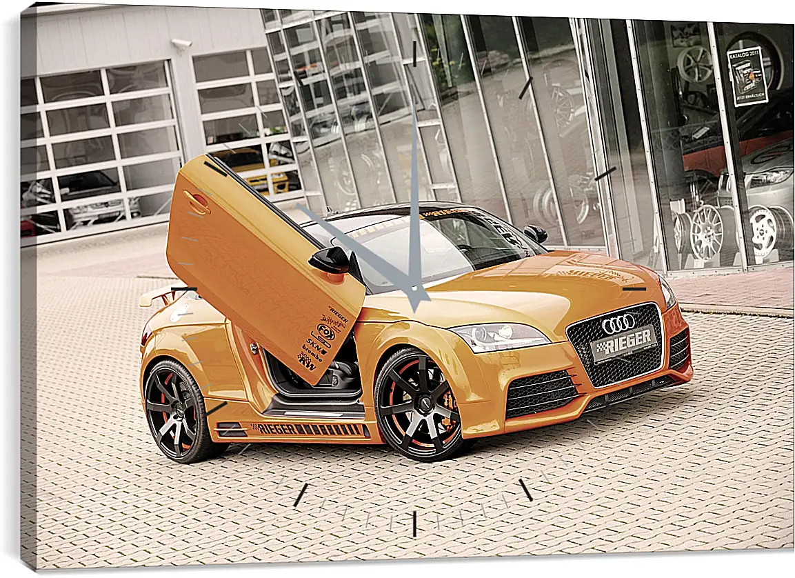 Часы картина - Audi TT (Ауди ТТ)