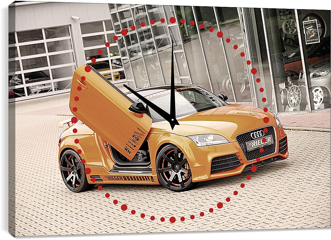 Часы картина - Audi TT (Ауди ТТ)