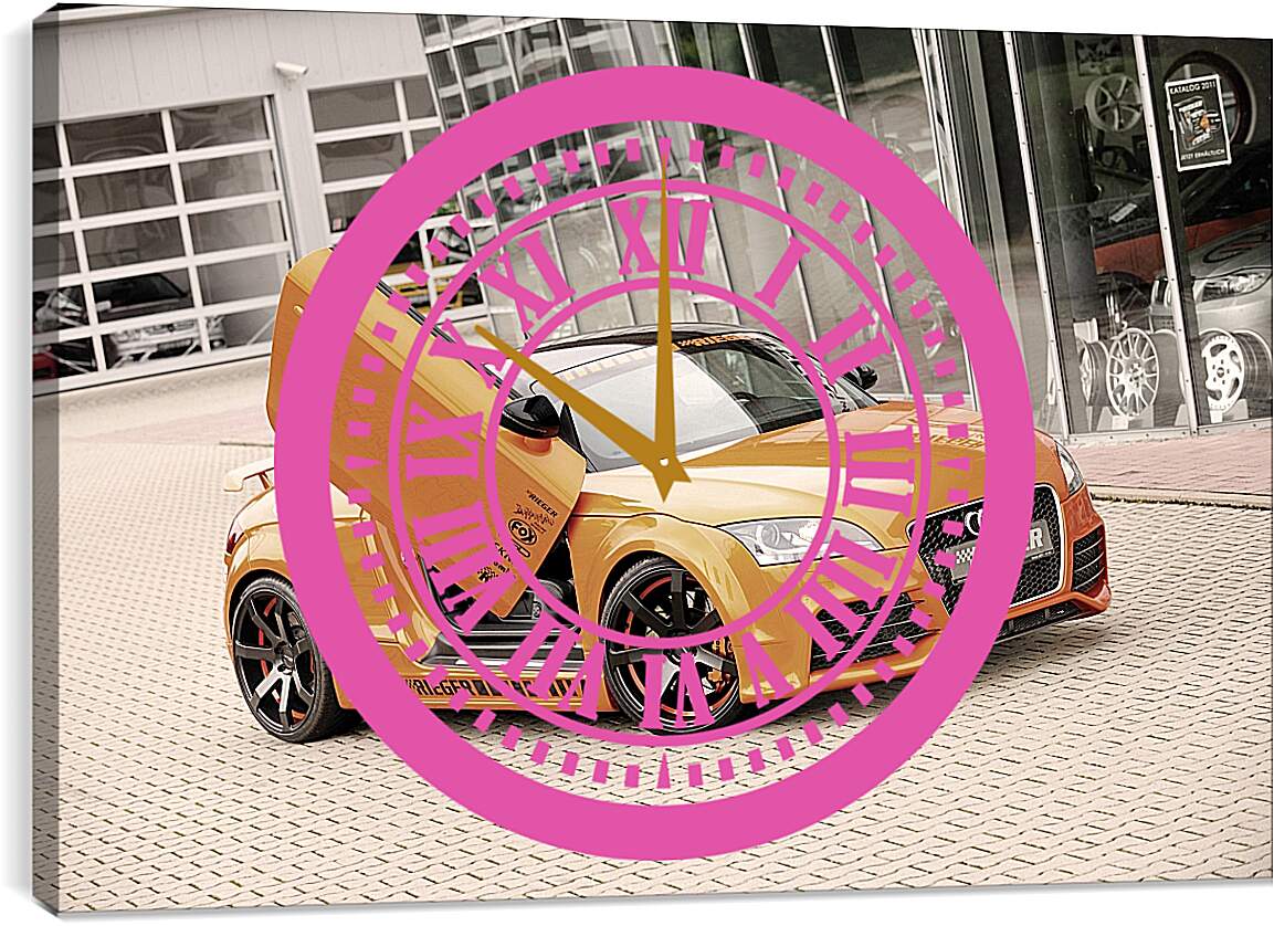 Часы картина - Audi TT (Ауди ТТ)