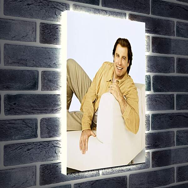 Лайтбокс световая панель - John Travolta - Джон Траволта
