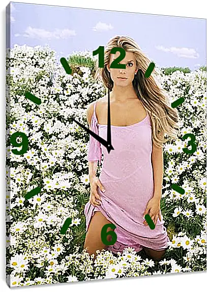 Часы картина - Jessica Simpson - Джессика Симпсон
