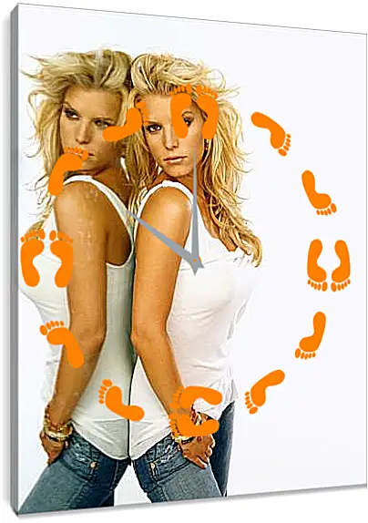 Часы картина - Jessica Simpson - Джессика Симпсон
