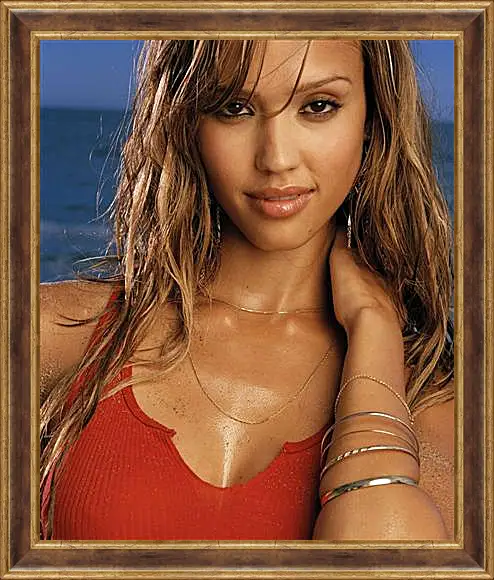 Картина в раме - Jessica Alba - Джессика Альба
