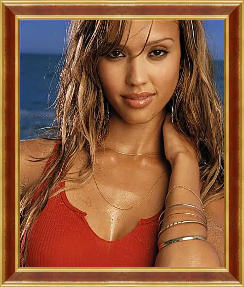 Картина в раме - Jessica Alba - Джессика Альба
