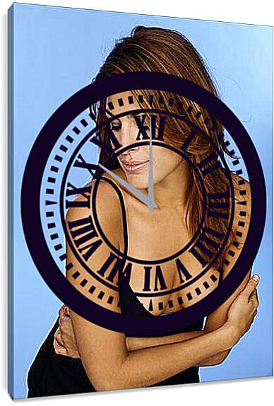 Часы картина - Eva Mendes - Ева Мендес
