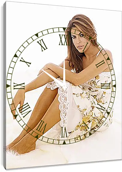 Часы картина - Eva Mendes - Ева Мендес
