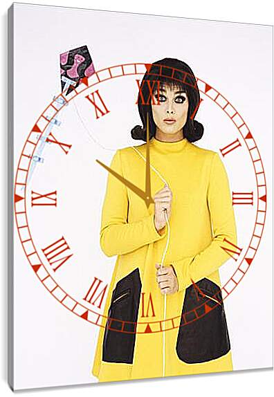 Часы картина - Brooke Shields - Брук Шилдс
