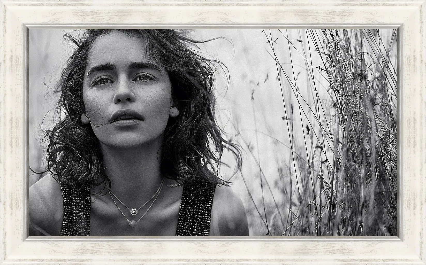 Картина в раме - Эмилия Кларк. Emilia Clarke