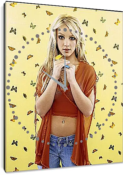 Часы картина - Britney Spears - Бритни Спирс
